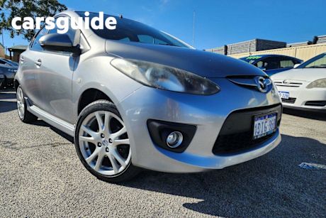 Grey 2010 Mazda 2 Hatchback Genki