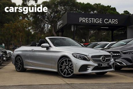 Silver 2020 Mercedes-Benz C300 Cabriolet
