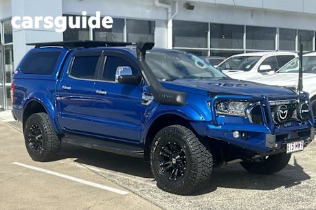 Blue 2021 Ford Ranger Double Cab Pick Up XLT 3.2 (4X4)