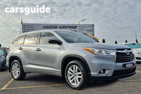 Silver 2016 Toyota Kluger Wagon GX (4X4)