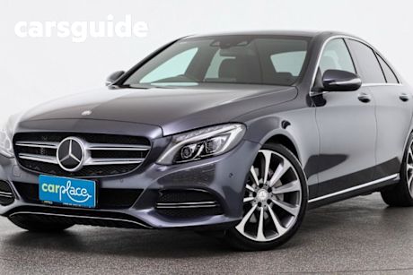Grey 2015 Mercedes-Benz C250 Sedan