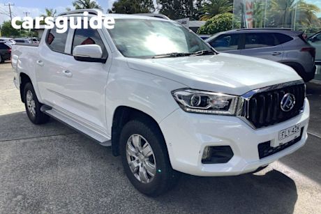 White 2021 LDV T60 Double Cab Utility PRO (4X4)