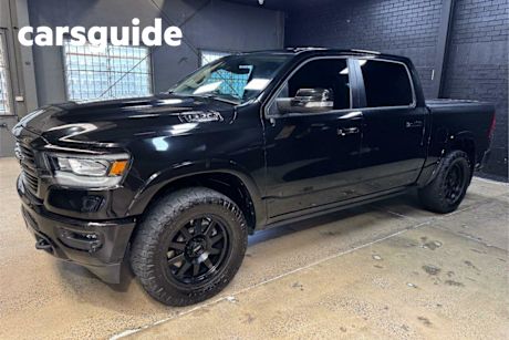Black 2020 Ram 1500 Crew Cab Utility Laramie (4X4) FD3.9