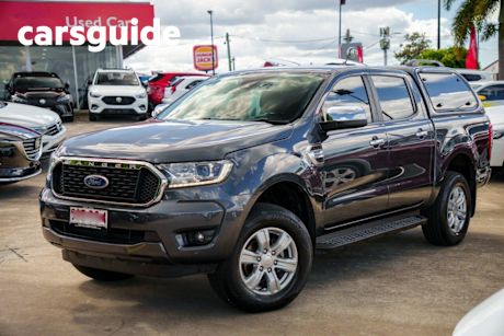 Grey 2021 Ford Ranger Double Cab Pick Up XLT 2.0 (4X4)