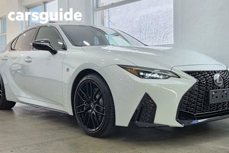 White 2023 Lexus IS Sedan IS500 F Sport