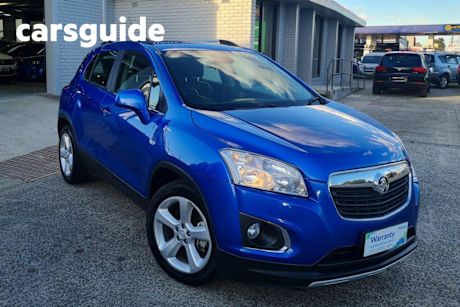 Blue 2016 Holden Trax Wagon LTZ