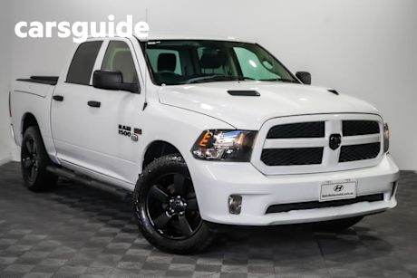 White 2020 Ram 1500 Ute Tray Express Rambox