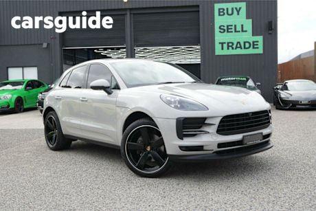 Silver 2019 Porsche Macan Wagon