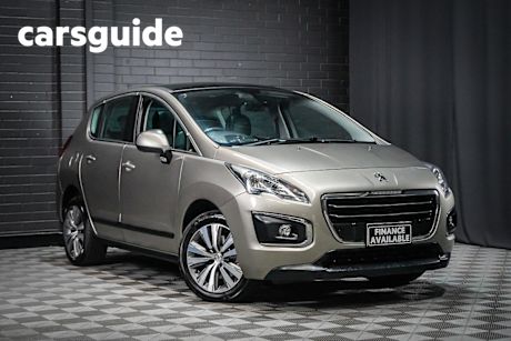 Grey 2016 Peugeot 3008 Wagon Active 1.6