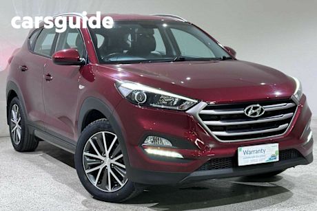 Red 2015 Hyundai Tucson Wagon Active X (fwd)