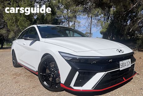 White 2024 Hyundai I30 Sedan N Premium With Sunroof
