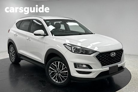 White 2019 Hyundai Tucson Wagon Active X (fwd)