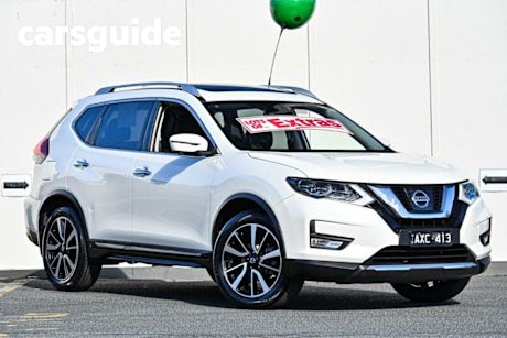White 2018 Nissan X-Trail Wagon TI (4WD)