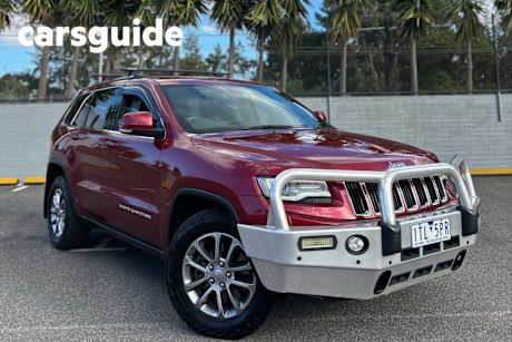 Red 2013 Jeep Grand Cherokee Wagon Laredo (4X4)