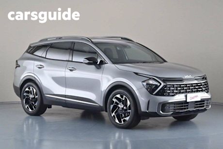 Grey 2023 Kia Sportage Wagon SX+ (fwd)