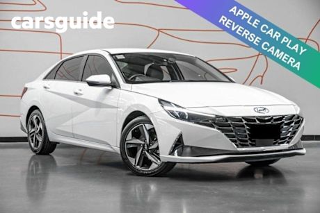 White 2021 Hyundai I30 Sedan Active