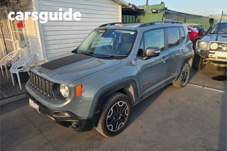 Grey 2015 Jeep Renegade Wagon Trailhawk