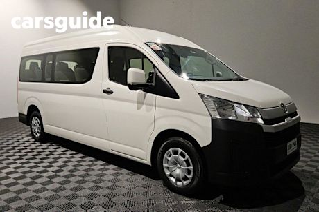 White 2021 Toyota Hiace Commercial Commuter
