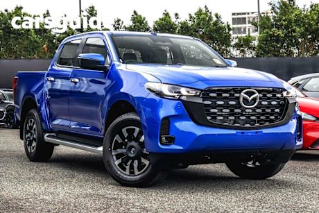Blue 2025 Mazda BT-50 Dual Cab Pick-up GT (4X4)