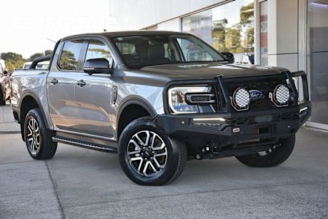 Silver 2022 Ford Ranger Double Cab Pick Up Sport 3.0 (4X4)
