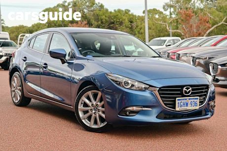 Blue 2016 Mazda 3 Hatchback SP25