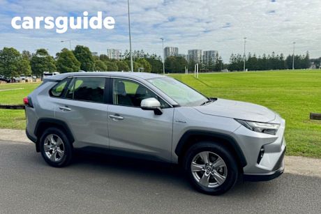 Silver 2023 Toyota RAV4 Wagon GX (2WD) Hybrid