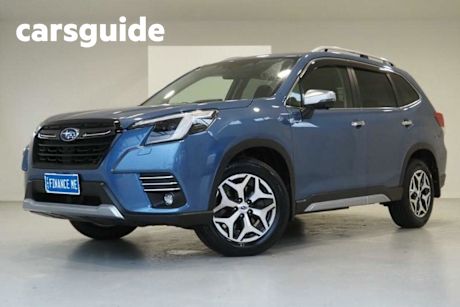 Blue 2022 Subaru Forester Wagon Hybrid L (awd)