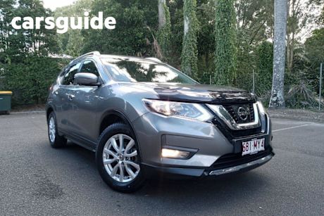 Grey 2017 Nissan X-Trail Wagon ST-L (fwd)