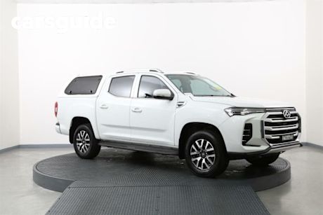 White 2022 LDV T60 Ute Tray MAX Pro (4x4)