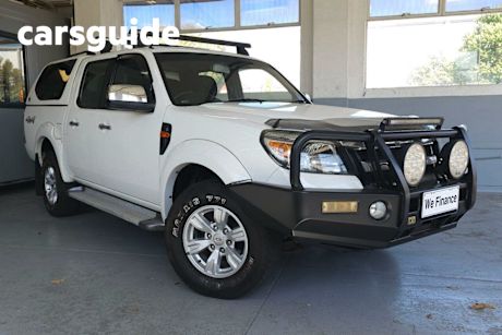 White 2011 Ford Ranger Dual Cab Pick-up XLT (4X4)