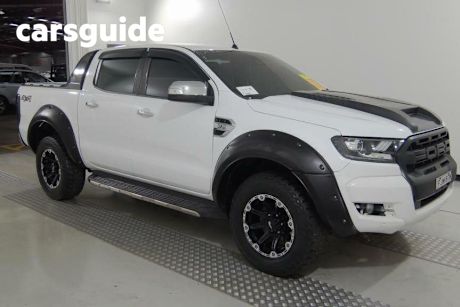 White 2017 Ford Ranger Dual Cab Utility XLT 3.2 (4X4)