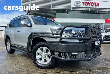 Silver 2018 Toyota Landcruiser Prado Wagon GXL (4X4)