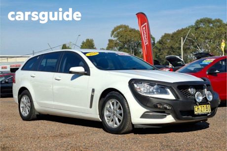 White 2016 Holden Commodore Sportswagon Evoke