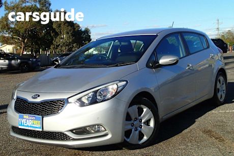 Silver 2015 Kia Cerato Hatchback S