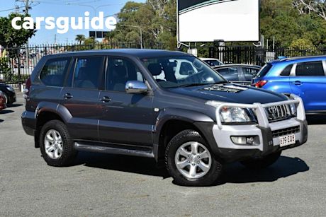 Grey 2004 Toyota Landcruiser Prado Wagon GXL (4X4)