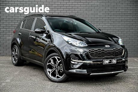 Black 2021 Kia Sportage Wagon GT-Line (awd)