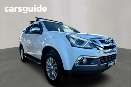 White 2017 Isuzu MU-X Wagon LS-U (4X4)