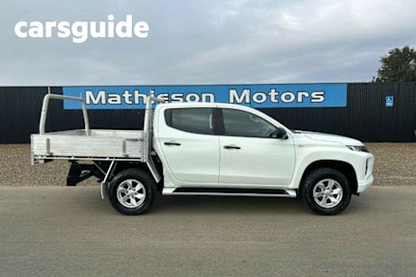White 2020 Mitsubishi Triton Double Cab Pick Up Glx+ (4X4)