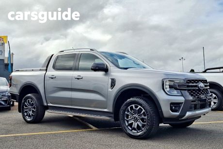 Silver 2022 Ford Ranger Double Cab Pick Up Wildtrak 2.0 (4X4)