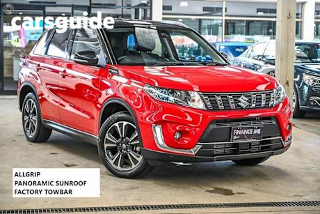 Red 2024 Suzuki Vitara Wagon Turbo 4WD