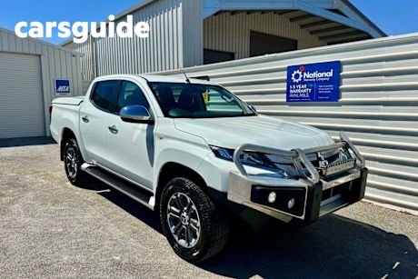 White 2020 Mitsubishi Triton Double Cab Pick Up GLX-R (4X4)