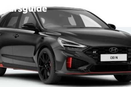 Black 2025 Hyundai I30 Hatchback N Premium With Sunroof