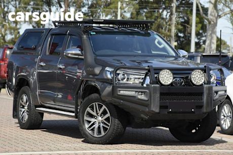 Grey 2019 Toyota Hilux Double Cab Pick Up SR5 (4X4)