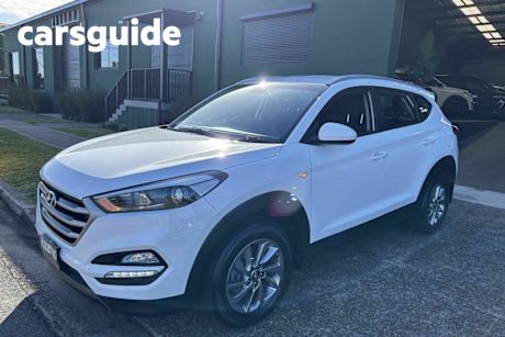 White 2018 Hyundai Tucson Wagon Active (fwd)
