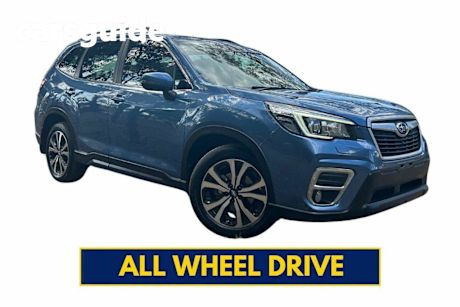 Blue 2020 Subaru Forester Wagon 2.5I Premium (awd)