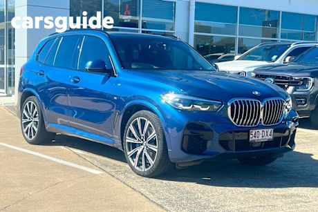 Blue 2021 BMW X5 Wagon Xdrive30D