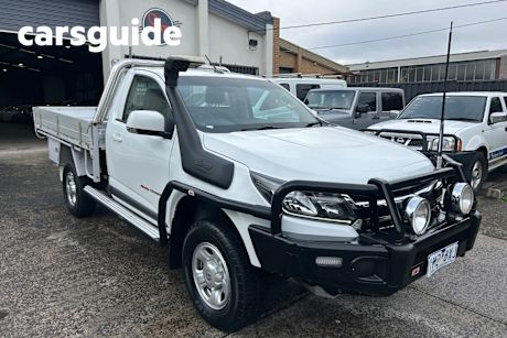 White 2018 Holden Colorado Cab Chassis LS (4X4)