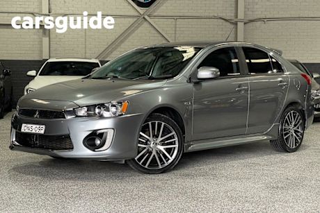 Grey 2016 Mitsubishi Lancer Hatch GSR