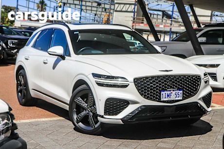 White 2021 Genesis GV70 Wagon 3.5T AWD Sport
