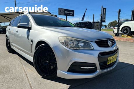 Silver 2013 Holden Commodore Sportswagon SS